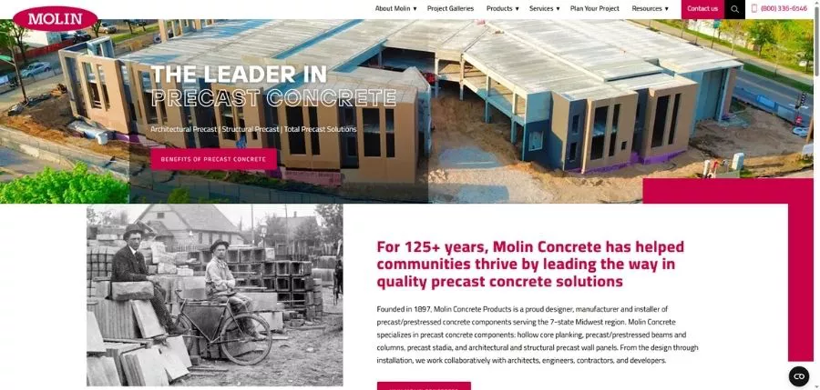 10. Molin Concrete Products
